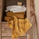 Drap de bain en coton - jaune argan 100x150cm-RYAD