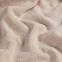 Drap de douche en bouclettes de coton bio - beige alpilles 70x130cm-COLINE