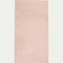 Tapis imitation fourrure - rose argile 60x110cm-ROBIN