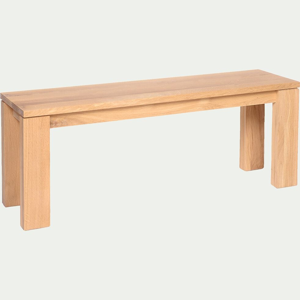 Banc En Chene Massif Huile L120cm Emotion Tabouret Et Banc Alinea Banc En Chene Massif Huile L120cm Emotion Tabouret Et Banc Alinea