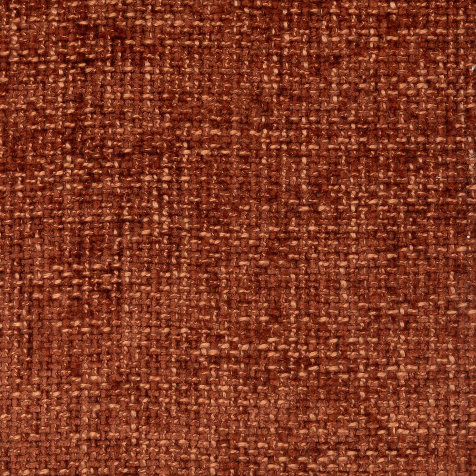 Fauteuil en tissu chenille - brun rustrel-SCALO