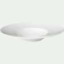 Assiette à risotto en porcelaine qualité hôtelière D27cm - blanc-ETO