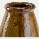 Pot en céramique kaolinite - brun alep D44xH75cm-JAADAR