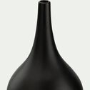 Vase amphore en grès H27,5cm - noir-ROBION