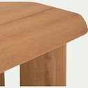 Table de repas ovale fixe en bois - bois clair (8 places)-BEAUMES