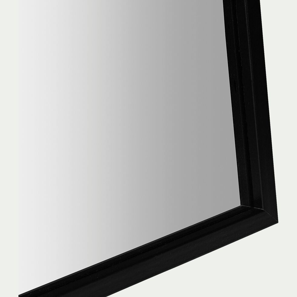 Miroir psyché en bois - noir H142cm-MILO