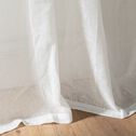 Voilage à œillets en polyester 135x250cm - blanc ventoux-DUNE
