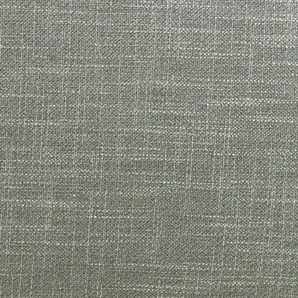 Canapé d'angle gauche en tissu flammé - vert de gris-COLINE
