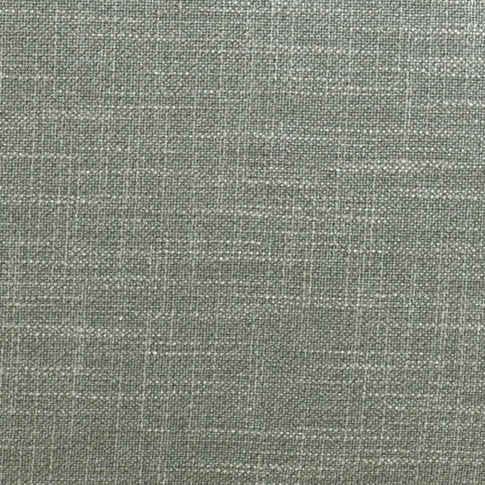 Canapé d'angle gauche en tissu flammé - vert de gris-COLINE