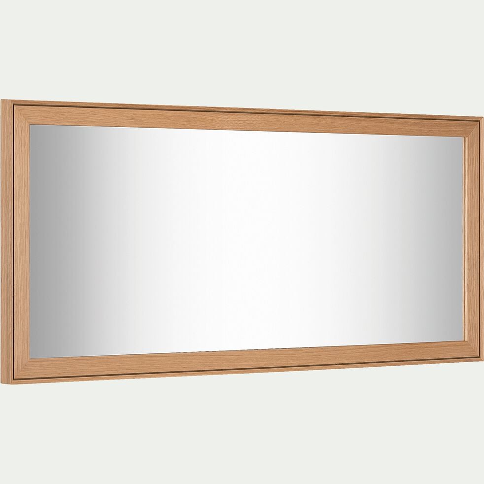 Miroir en bois de hêtre - naturel 40x100cm-DELPHINE