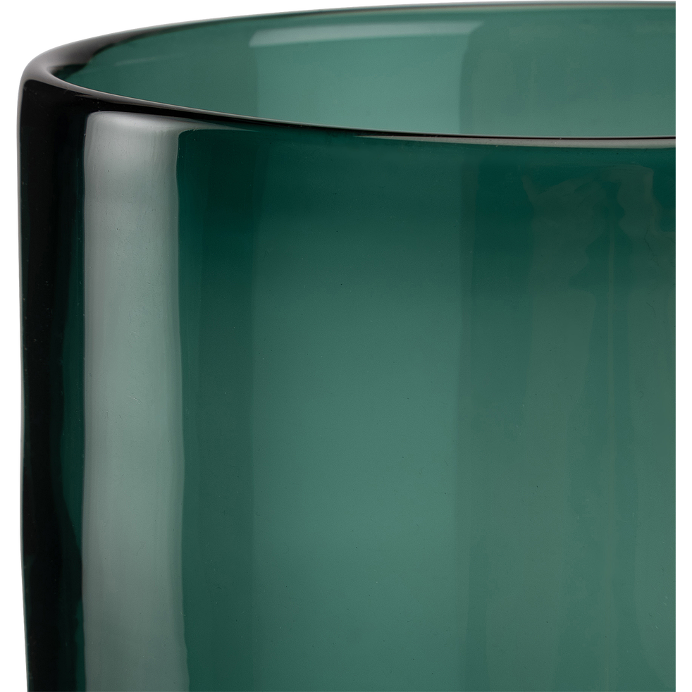 Vase en verre vert H24cm VINKO vases alinea