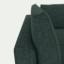 Canapé d'angle 4 places gauche en tissu tramé - vert cèdre-AUDES