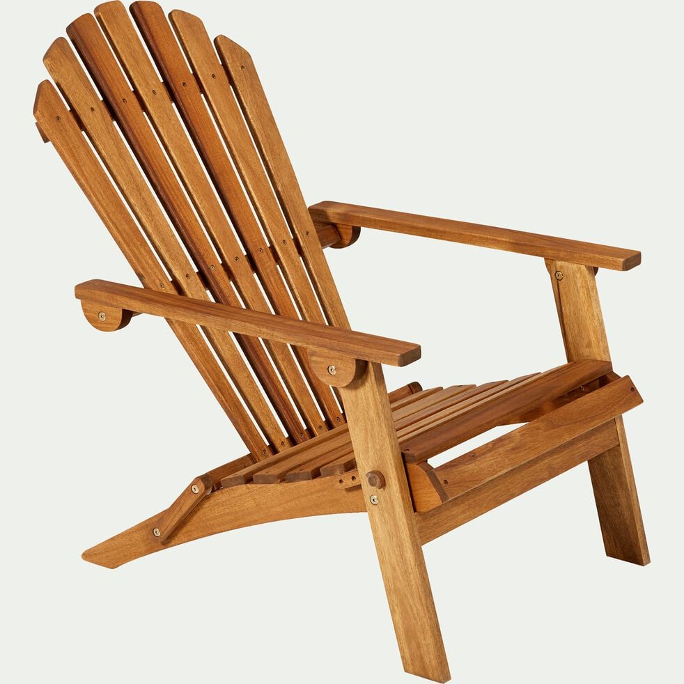 Fauteuil De Jardin Relax En Acacia Bergonce Fauteuil De Jardin