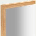Miroir en bois de chêne - naturel 40x100cm-EMBRUN