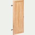 Porte pleine en bois - chêne clair H95,7cm-BIALA