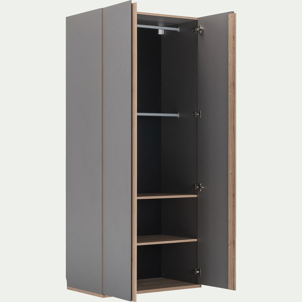 Armoire De Dressing 2 Portes Battantes Effet Chene Gris Nestor Dressing Alinea Armoire De Dressing 2 Portes Battantes Effet Chene Gris Nestor Dressing Alinea