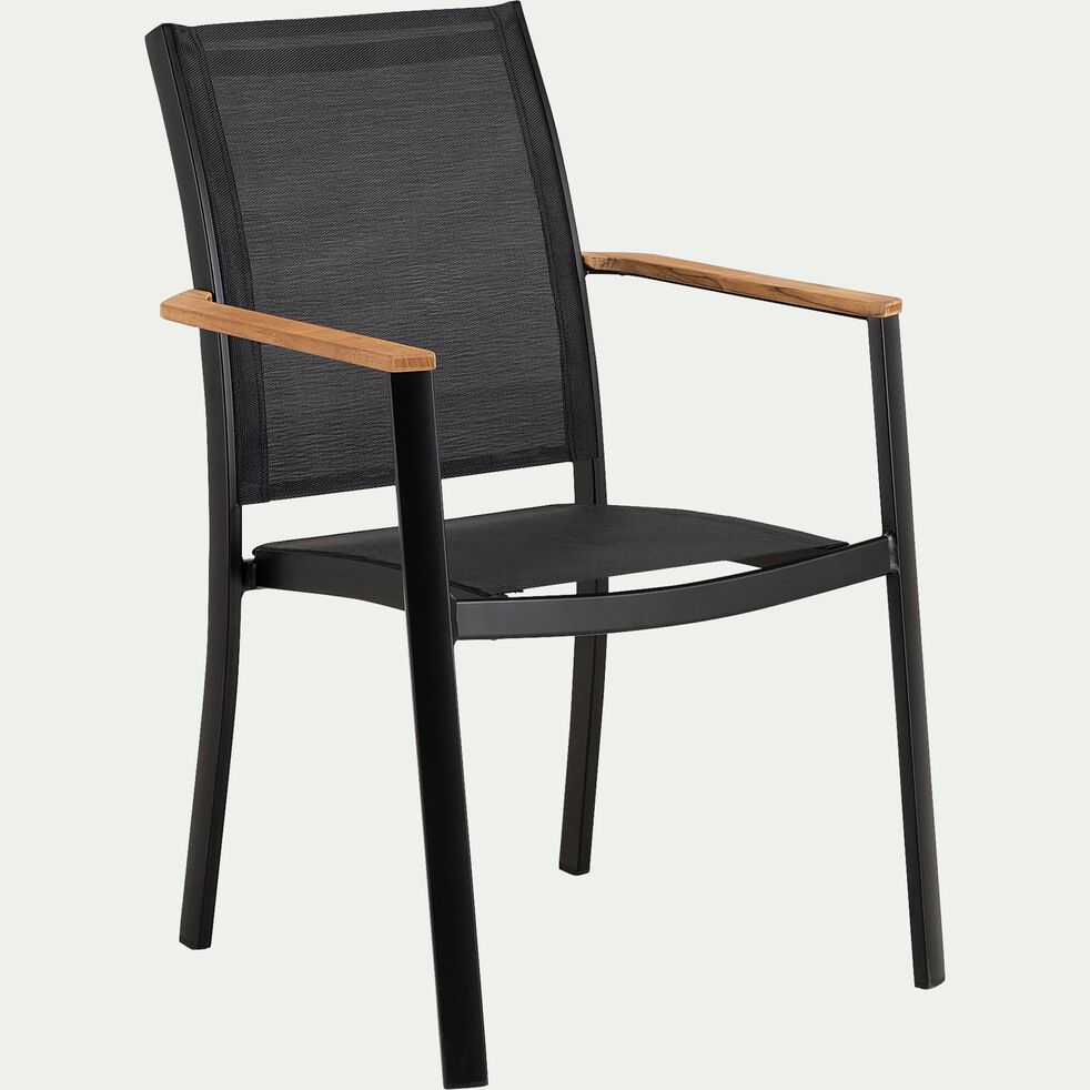 Chaise de jardin noir Chaise de jardin noir