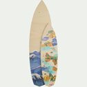 Planche de surf décorative motif vague H144cm - bleu-SORMIOU