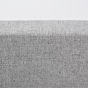 Sommier tapissier 90x200cm gris clair-SORMIOU