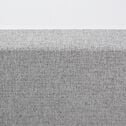 Sommier tapissier 90x200cm gris clair-SORMIOU