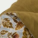 Édredon 100x180cm motif Provence en coton - marron-SOULEOU
