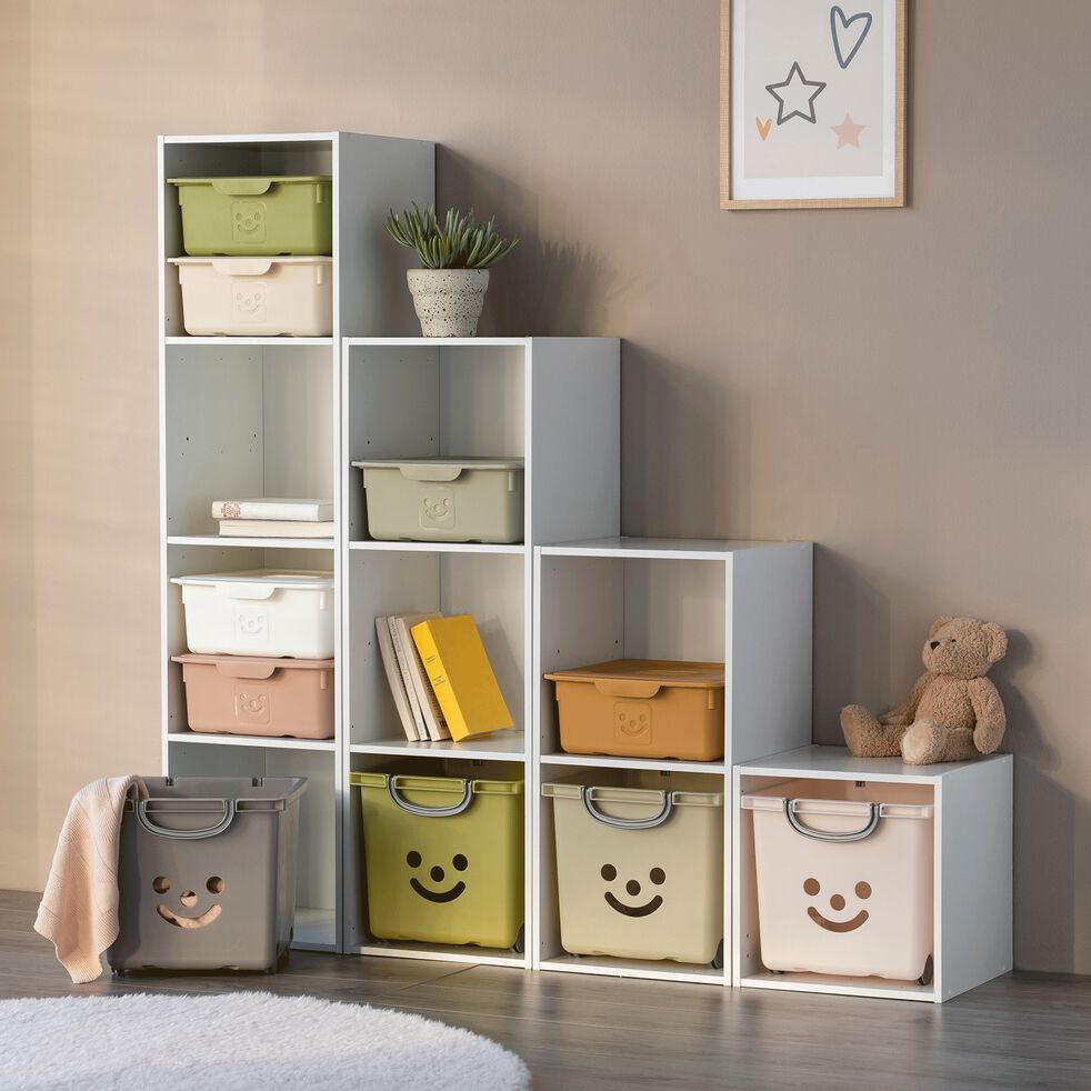 Bac De Rangement 25l Blanc Capelan Zaccharie Boite De