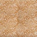 Galette de chaise de jardin en tissu déperlant motifs amande - beige estérel-MIKO