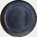 Assiette à dessert en grès D20cm - bleu céou-SELADON