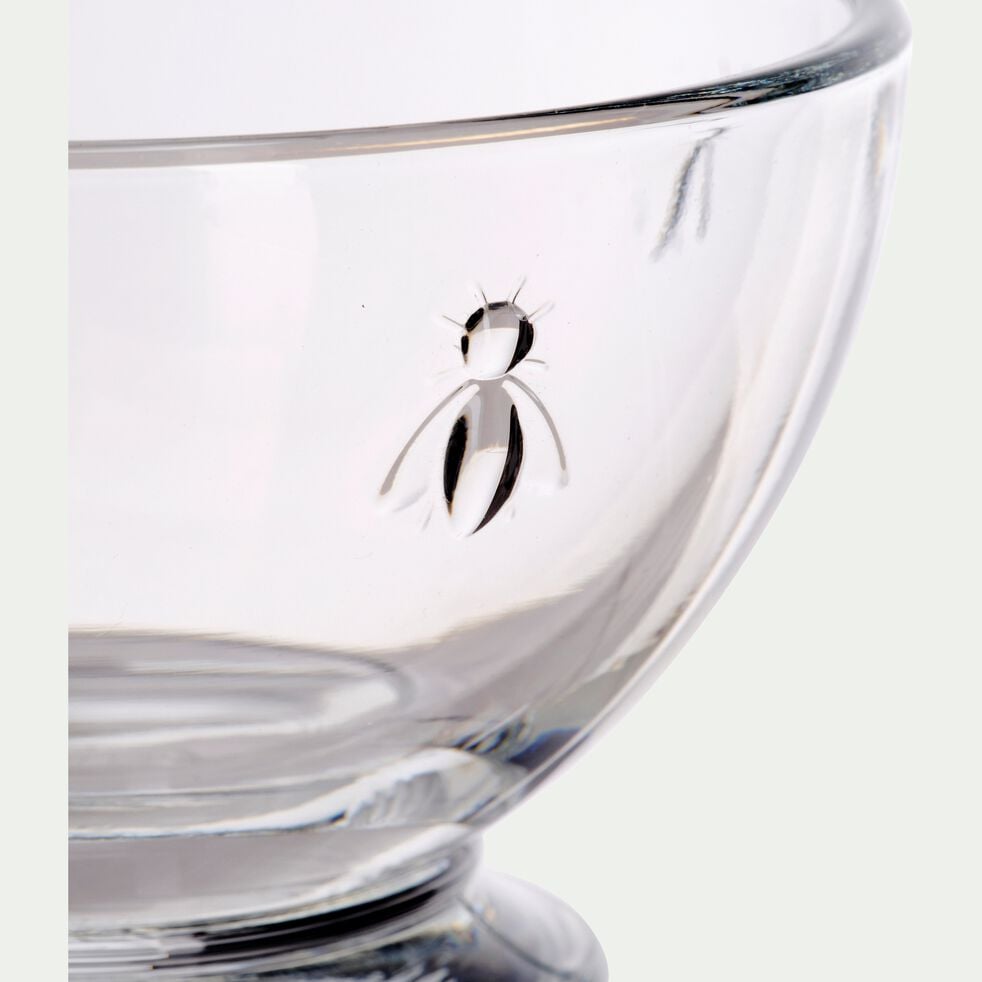 Coupelle en verre D10,5cm - transparent-ABEILLE