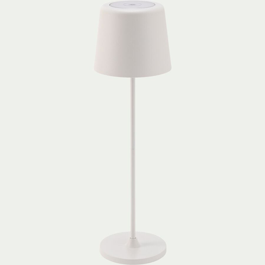 Lampe de table à poser nomade H37cm - blanc-KAAMI
