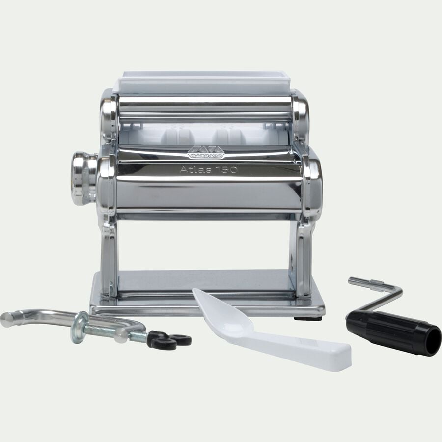 Machine lamineuse à pâtes en aluminium anodisé - argenté-MARCATO