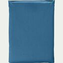 Drap plat en coton 180x300cm - bleu figuerolles-CALANQUES