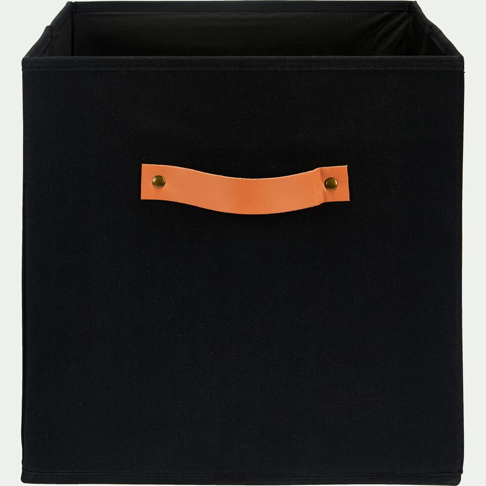 Storex® – Caisse de rangement, noir