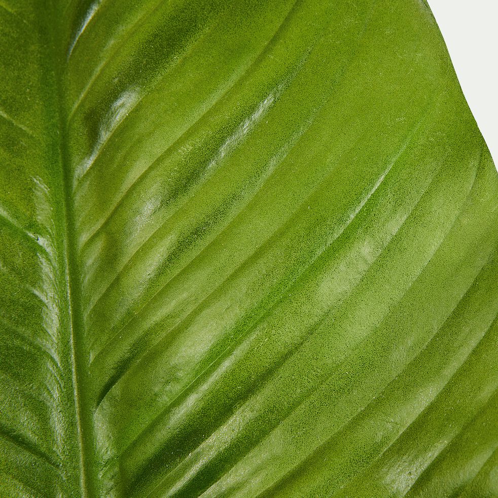 Feuille artificielle vert H35 5cm Rhodo plante Feuille artificielle vert H35 5cm Rhodo plante