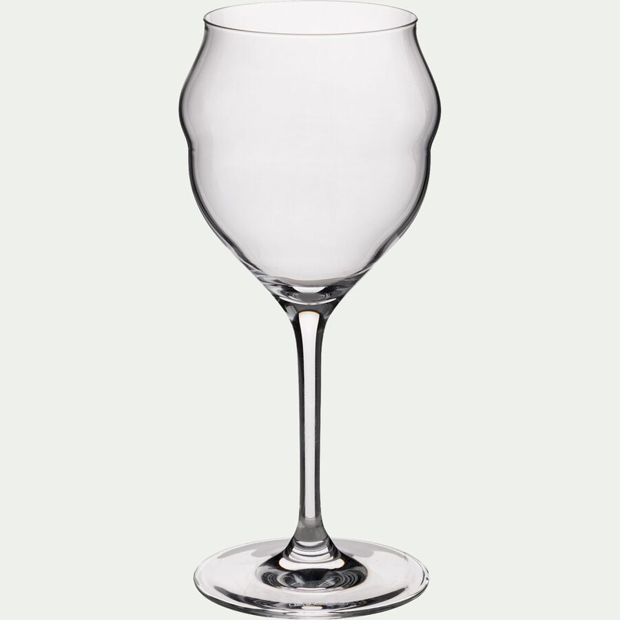 Coffret de 6 flûtes à champagne en cristallin 30cl - transparent-MACARON