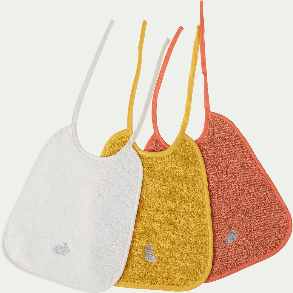Lot De 3 Bavoirs Bebe En Coton Bio Avec Broderie Lurex Multicolore Plume Accessoire Du Repas Pour Bebe Alinea Lot De 3 Bavoirs Bebe En Coton Bio Avec Broderie Lurex Multicolore Plume Accessoire Du Repas Pour Bebe Alinea