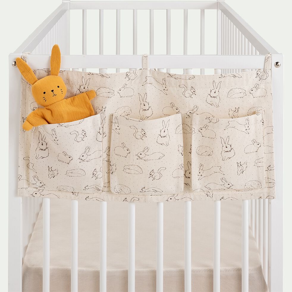 Rangement En Coton A Suspendre Pour Lit Blanc Ecru Bestiaire Linge De Lit Bebe Alinea Rangement En Coton A Suspendre Pour Lit Blanc Ecru Bestiaire Linge De Lit Bebe Alinea