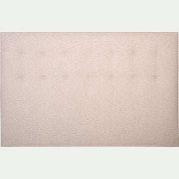 Tête de lit capitonnée en tissu L180cm - beige-CATALINA