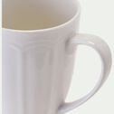 Mug en porcelaine 35cl - blanc-MARLI