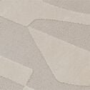 Tapis à motifs abstraits - beige 120x170cm-MIRA
