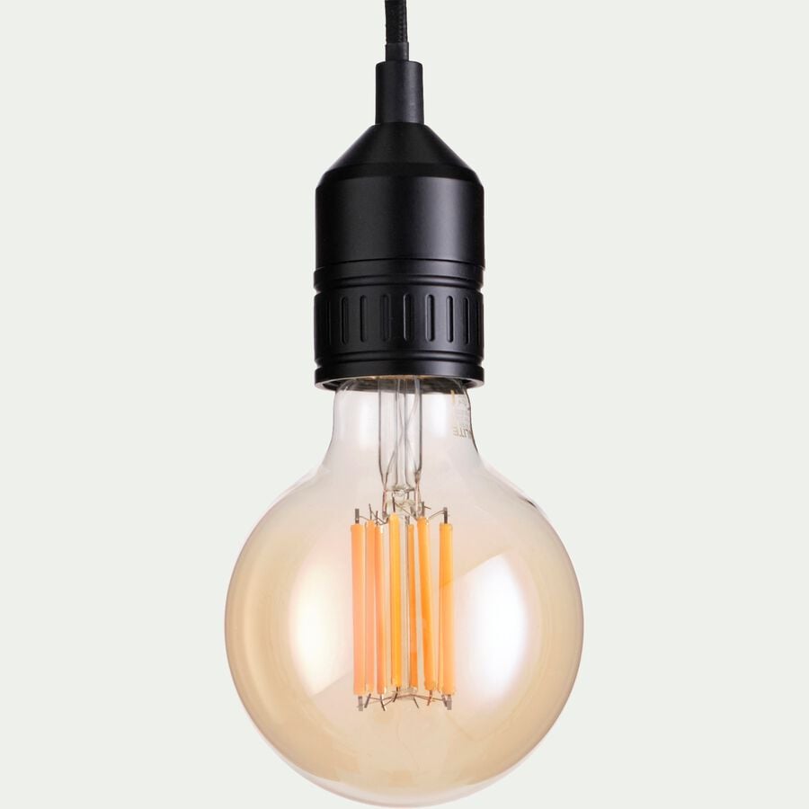 Ampoule LED globe D9,5cm culot E27 - ambre-AMBRE