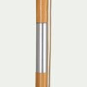 Parasol droit en bambou - beige nèfle D270cm-TELESE