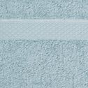Lot de 2 serviettes invité en coton peigné - bleu calaluna 30x50cm-AZUR