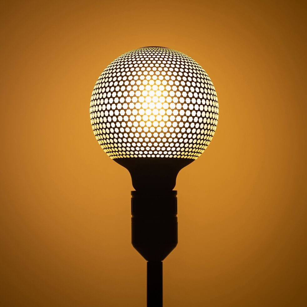Ampoule LED globe culot E27 90 lumens - noir-MAGIC2