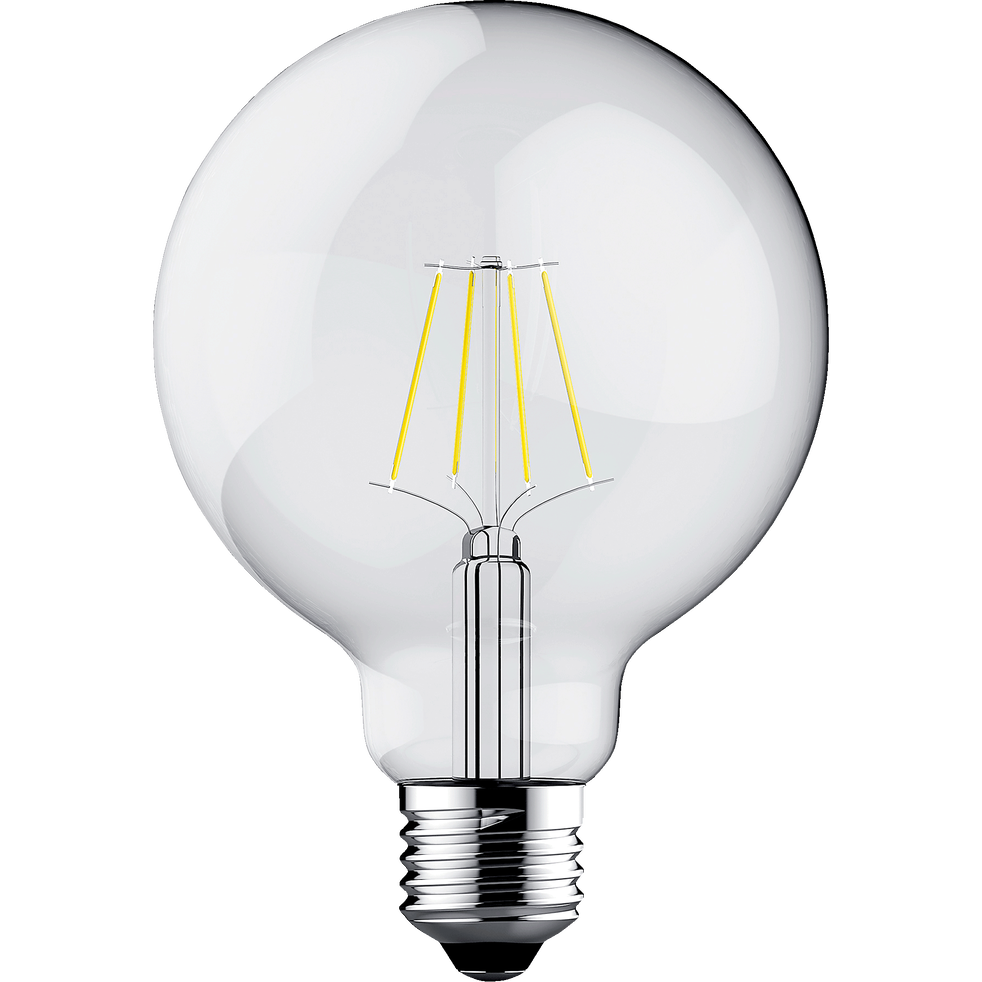 Ampoule LED décorative D9,5cm culot E27 GLOBE ampoules décoratives