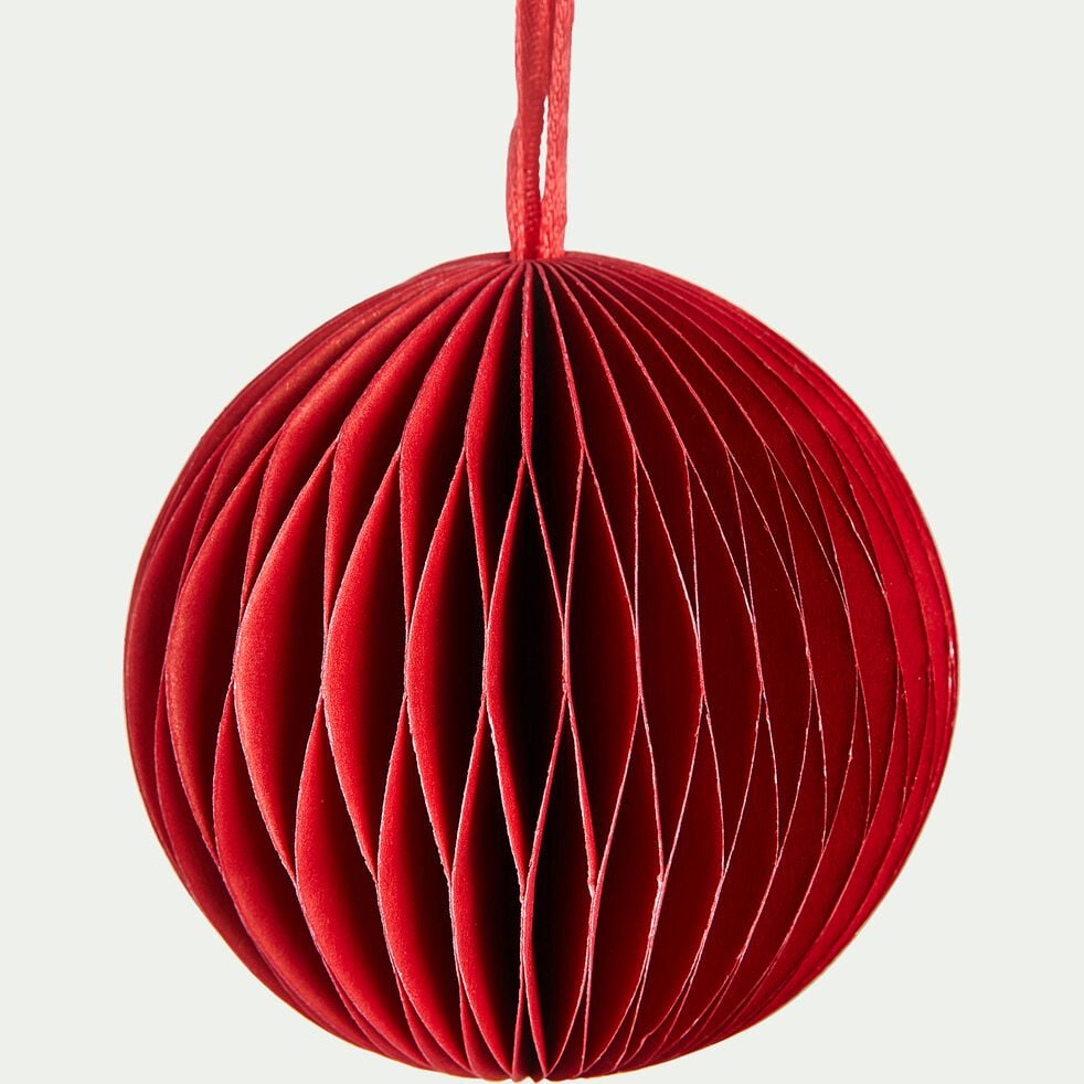 Boule De Noel En Papier Journal : Boule de Noël en papier journal Boule De Noel En Papier Journal : Boule de Noël en papier journal