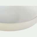 Assiette creuse en grès D20cm - blanc ventoux-KYMA