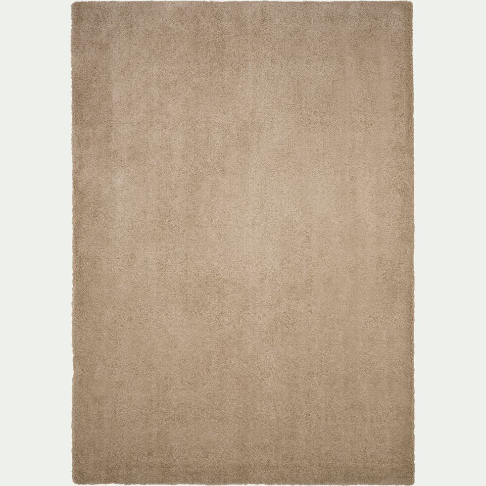 Tapis synthétique 120x170cm - taupe-CELANO