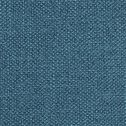 Canapé d'angle réversible convertible en tissu - bleu figuerolles-HONORE
