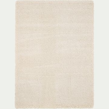 Tapis shaggy 160x230cm - blanc ventoux-DOLCE